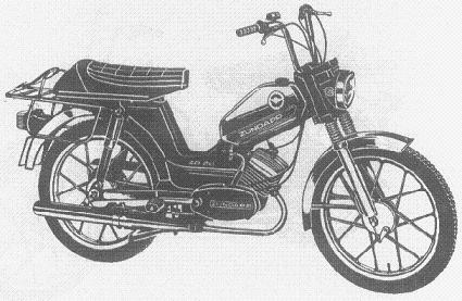 Zndapp-Ersatzteilliste Typ 446-401 ZD20